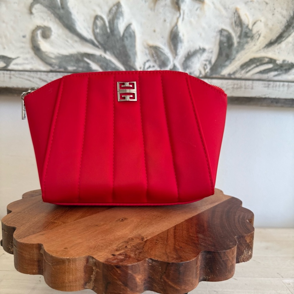 Givenchy Red Cosmetic Bag Limited Edition